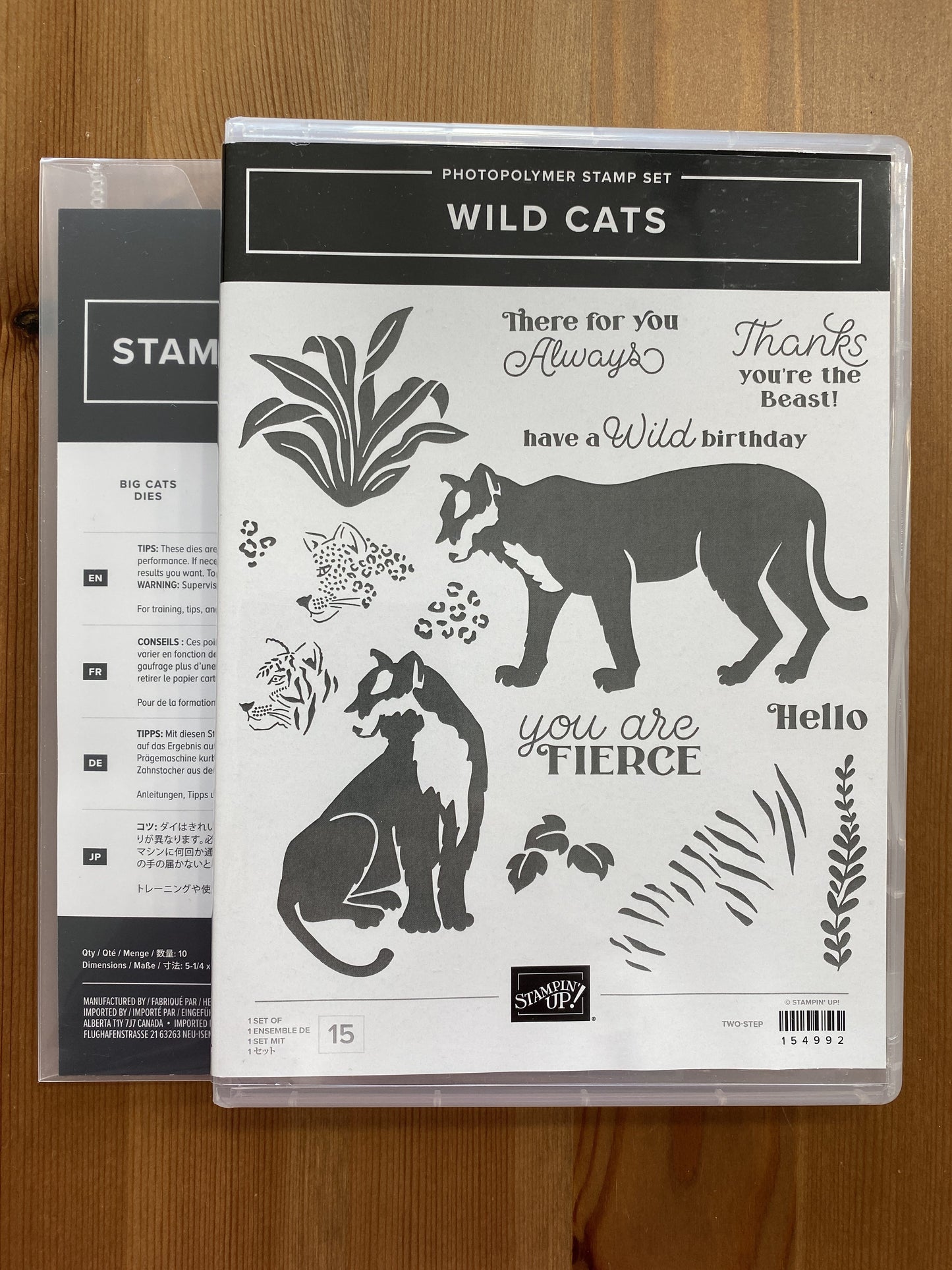 Wildcats Stamp Set and Dies