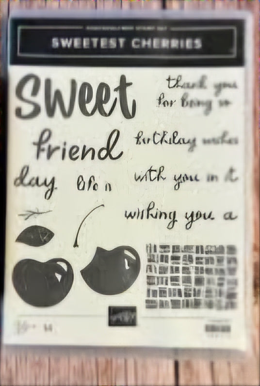 Sweetest Cherries Stamp Set