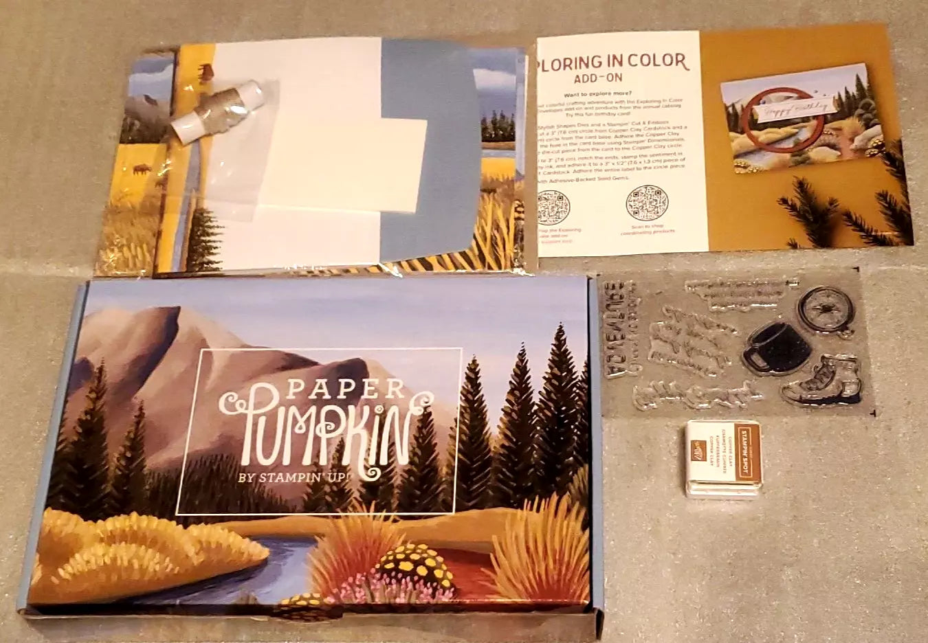 Exploring in Color Paper Pumpkin Kit