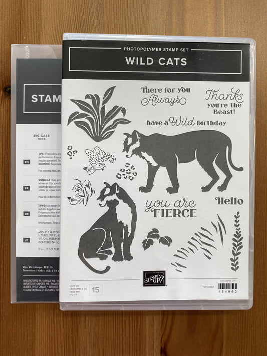 Wildcats Stamp Set and Dies