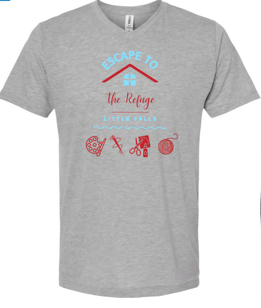 The Refuge V-neck Tee