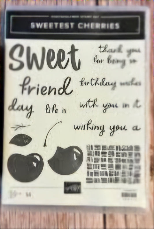 Sweetest Cherries Stamp Set