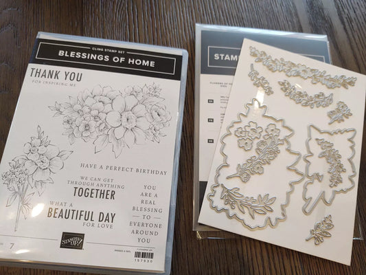 Blessings of Home Stamp Set and Dies