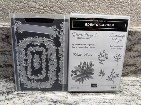 Eden's Garden Stamp Set and Dies