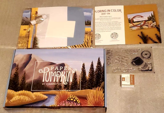 Exploring in Color Paper Pumpkin Kit